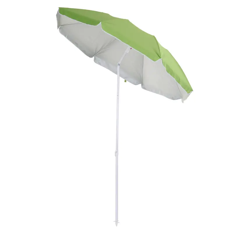 1.7-Meter Beach Umbrella – Lightweight Sun Shade with Tilt Mechanism and Sand Anchor