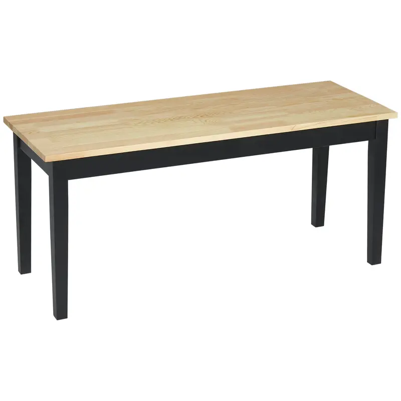 102 cm Solid Wood Two-Person Dining Bench