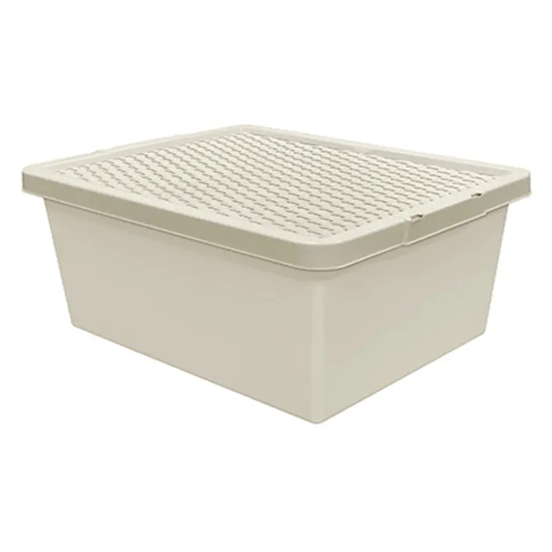 10L Grey Plastic Storage Box – Thumbs Up Bury Stackable Bin