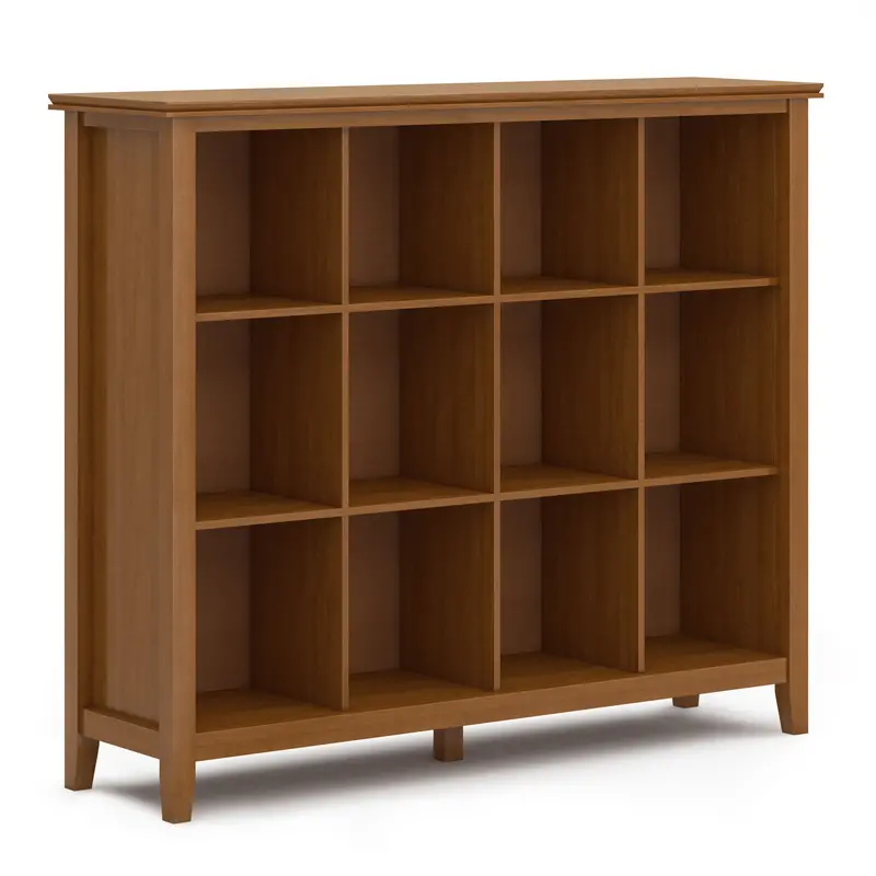 12-Cube Honey Brown Storage Unit – Artisan Collection