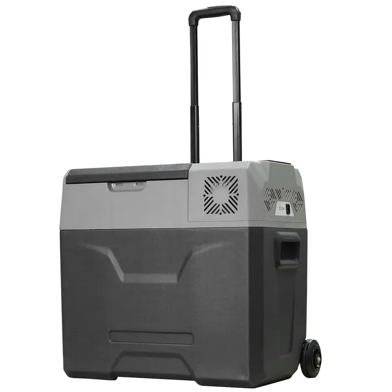 12V Portable Car Refrigerator – Compact 12V/24V Automotive Cooler for Vehicles and Travel