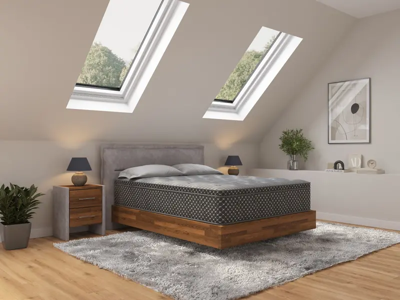 13-Inch Plush Eurotop Hybrid Mattress
