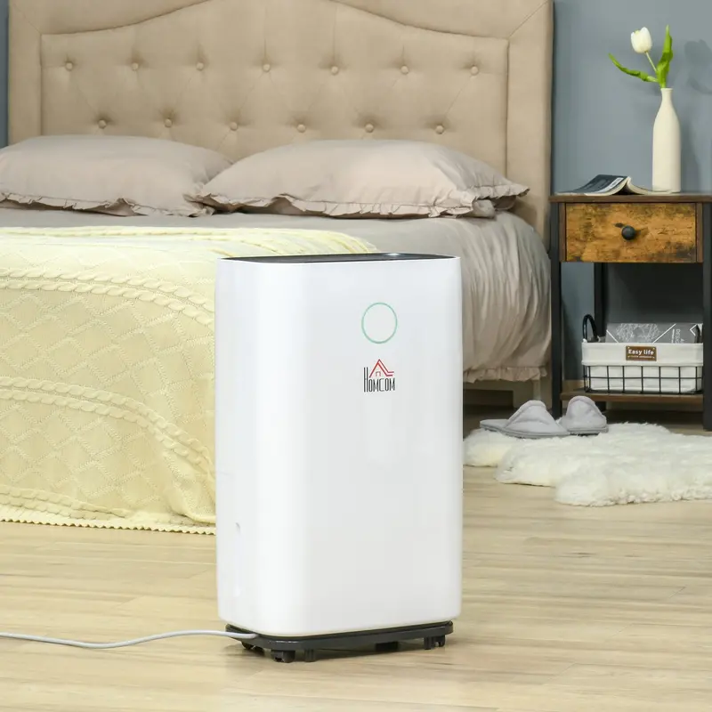 16L/Day Energy-Efficient Portable Dehumidifier – 4L Tank, Laundry & Bedroom Ready