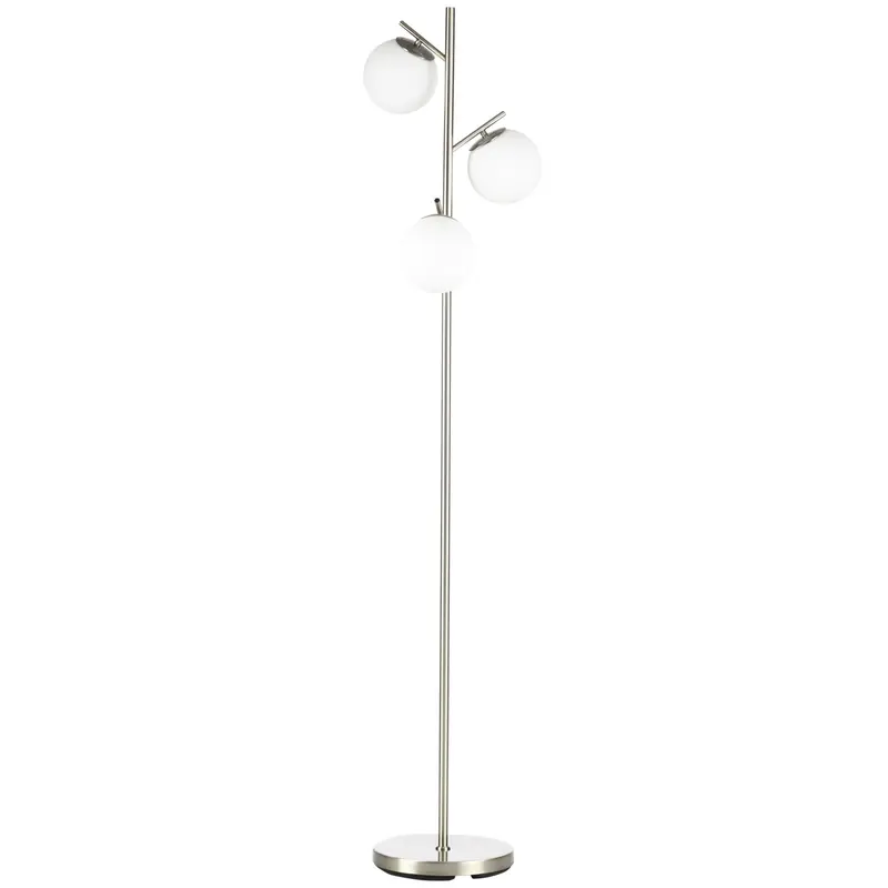 3-Arm Tree Floor Lamp – Contemporary Living Room Lighting