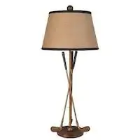 32-Inch Golf Club–Inspired Table Lamp Set (2)