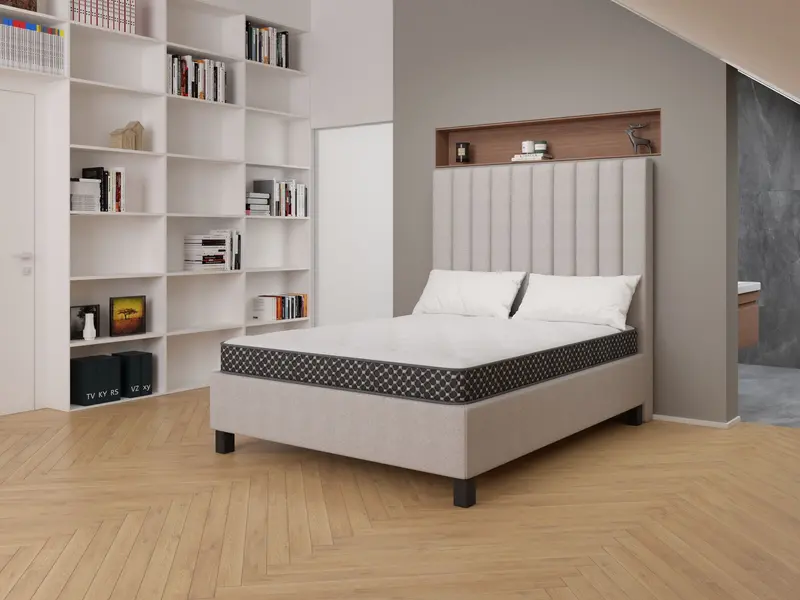 6-Inch Firm Quilted Foam Mattress