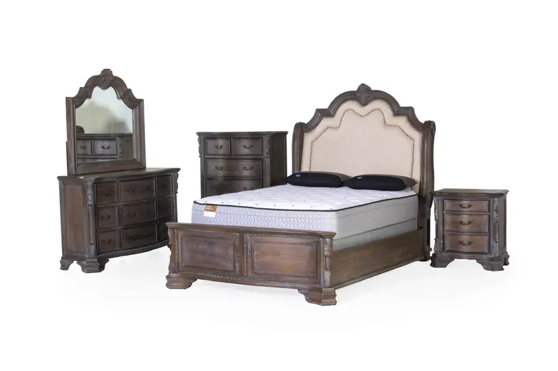 6-Piece King Bedroom Furniture Suite
