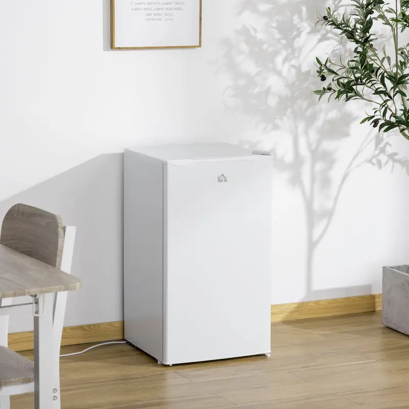 91-Litre Undercounter Fridge – Freestanding Compact Refrigerator with Dedicated Chiller Compartment