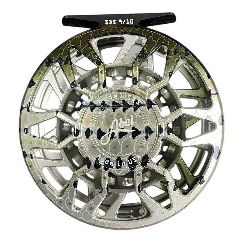 Abel SDS 9/10 Saltwater Fly Reel – High-Capacity Drag System