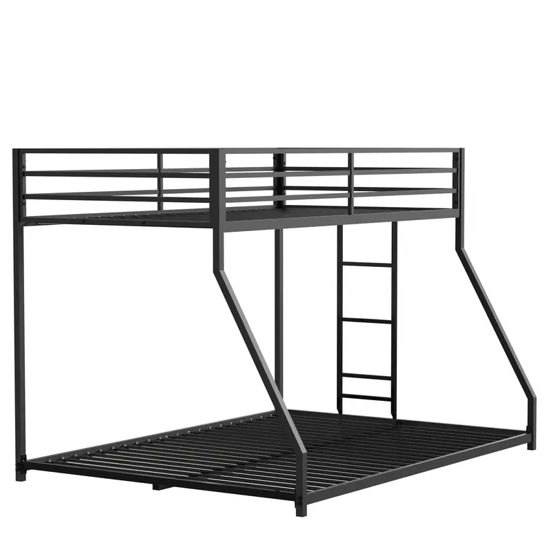 Adam Heavy-Duty Bunk Bed Frame – Twin/Twin Configuration with Industrial Metal Build
