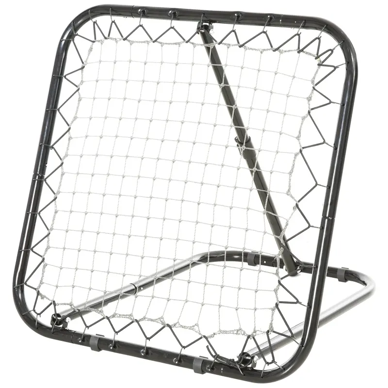 Adjustable-Angle Football Rebounder Training Net System