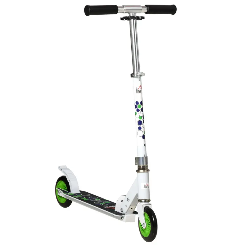 Adjustable Kids’ Kick Scooter with One-Touch Folding & Rear Brake