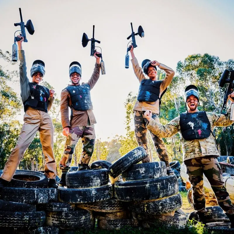 Adrenaline Paintball Adventure for Four – Team Activity Gift