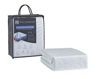 Advanced White Queen Mattress Protector – 4-Piece Set