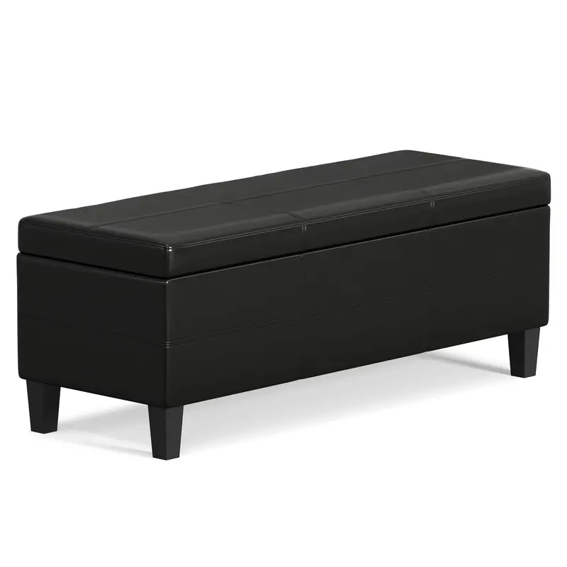 Afton Large Storage Ottoman Bench – Spacious, Functional Seating