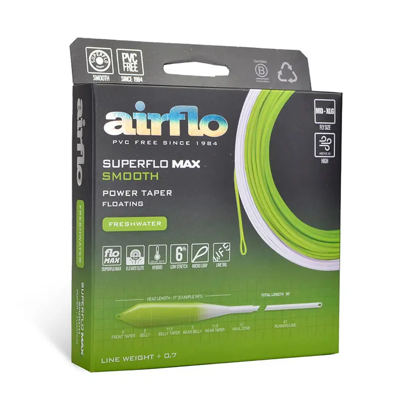 Airflo Superflo Max Smooth Power Taper Fly Line