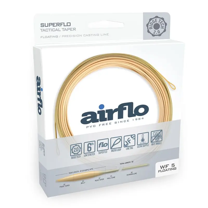 Airflo Superflo Ridge 2.0 Tactical Taper Fly Line – Closeout