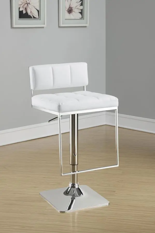 Alameda Chrome Adjustable Bar Stool