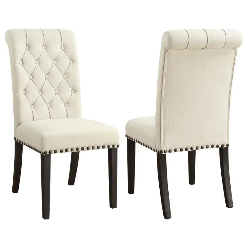 Alana Upholstered Dining Side Chairs – Pack of 2