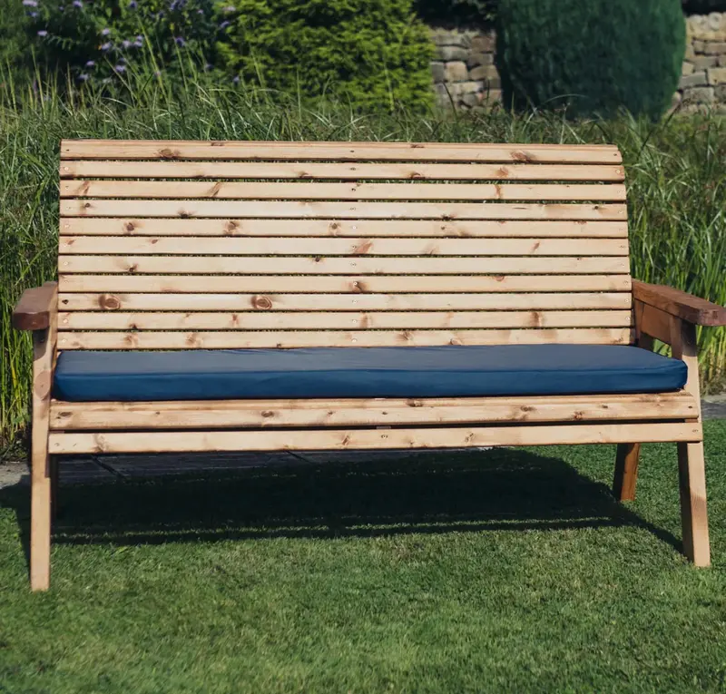 Amesbury Navy Waterproof Mix-and-Match Cushions: 1 Single + 1 Three-Seat – Churnet Valley N1C-1 & N3C-1