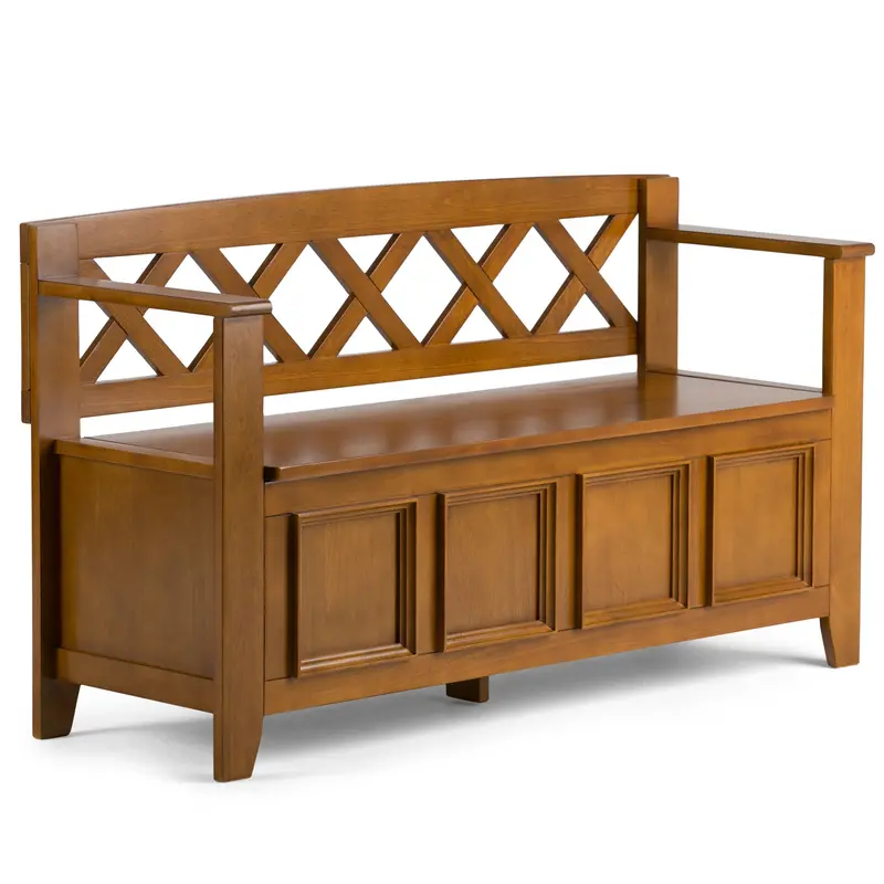 Amherst Entryway Storage Bench with Lift-Up Seat
