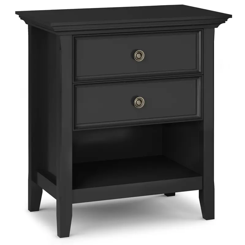 Amherst Handcrafted Wooden Bedside Table