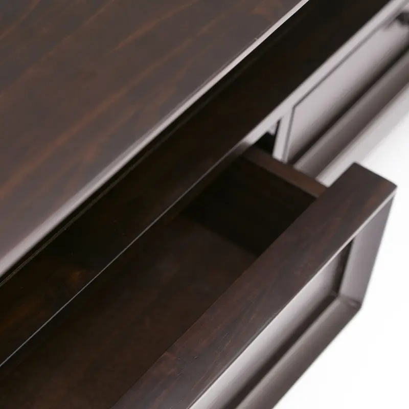 Amherst Hickory-Brown Coffee Table with Rustic Elegance