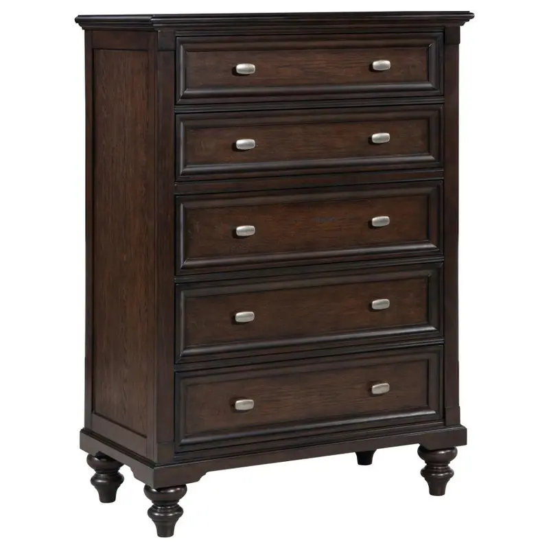 Andover Dark Oak 5-Drawer Storage Chest
