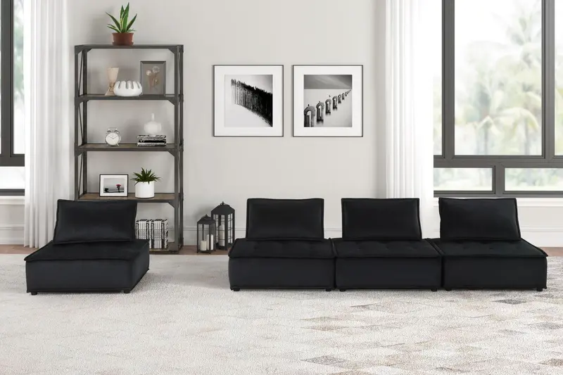 Anna Modular Sofa – Configurable Fabric Seating