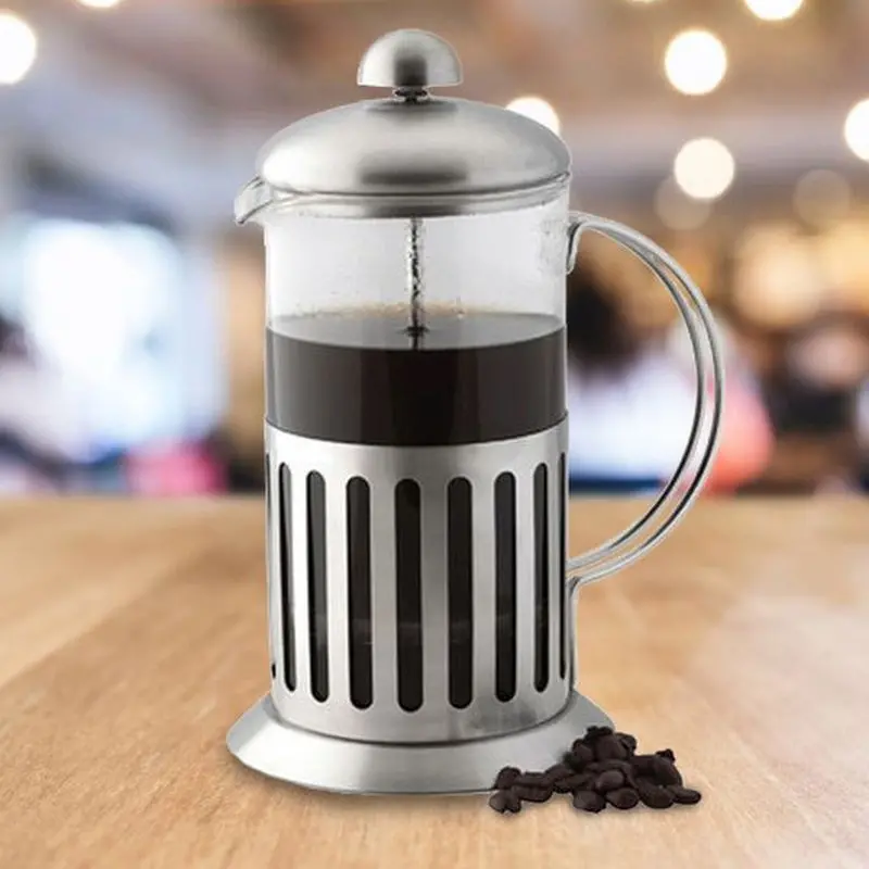 Apollo 350ml French Press Coffee Maker – Stainless Steel Plunger
