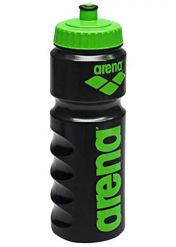 Arena 750ml Water Bottle – Black & Green Styling