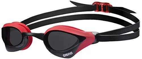 Arena Cobra Core Goggles – Smoke and Red Accents