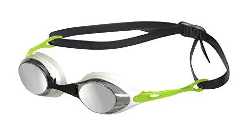 Arena Cobra Mirror Swim Goggles – Smoke/Silver/Green