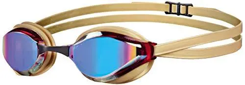 Arena Python Mirror Swim Goggles – Copper-Gold Lens
