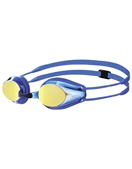 Arena Tracks Junior Mirror Swim Goggles – Blue, Yellow & Copper