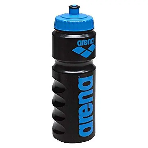 Arena Water Bottle – Black & Blue Dual-Tone