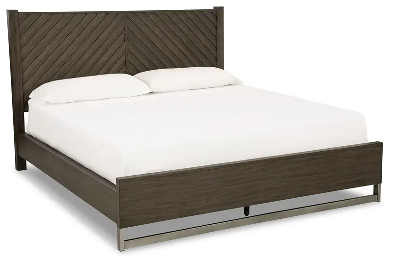 Arkenton Contemporary Panel Bed with Refined Silhouette