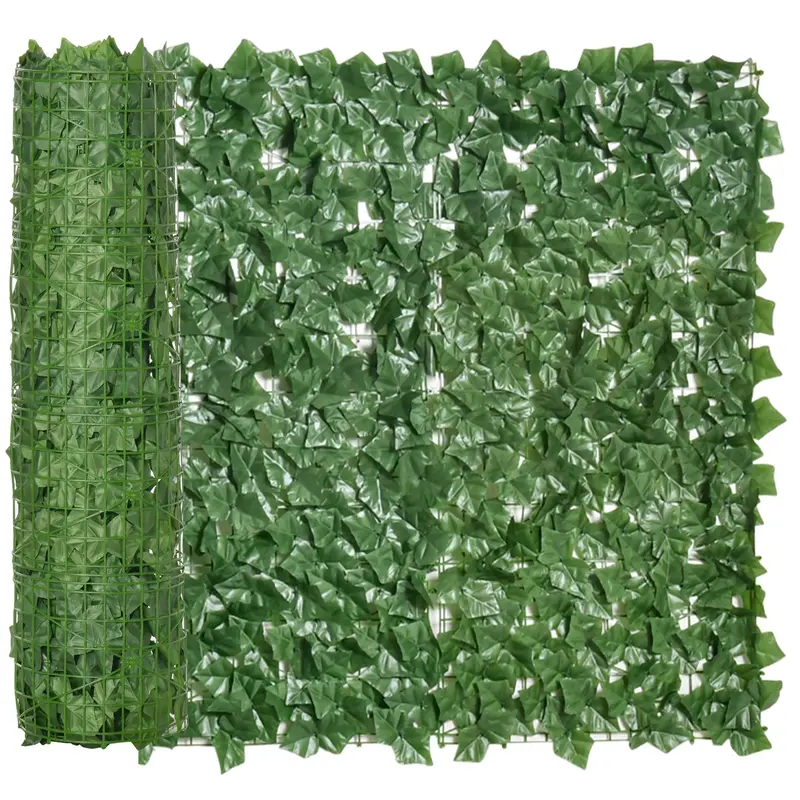 Artificial Leaf Privacy Fence – UV-Resistant Decorative Hedge Panel for Outdoor & Indoor Spaces