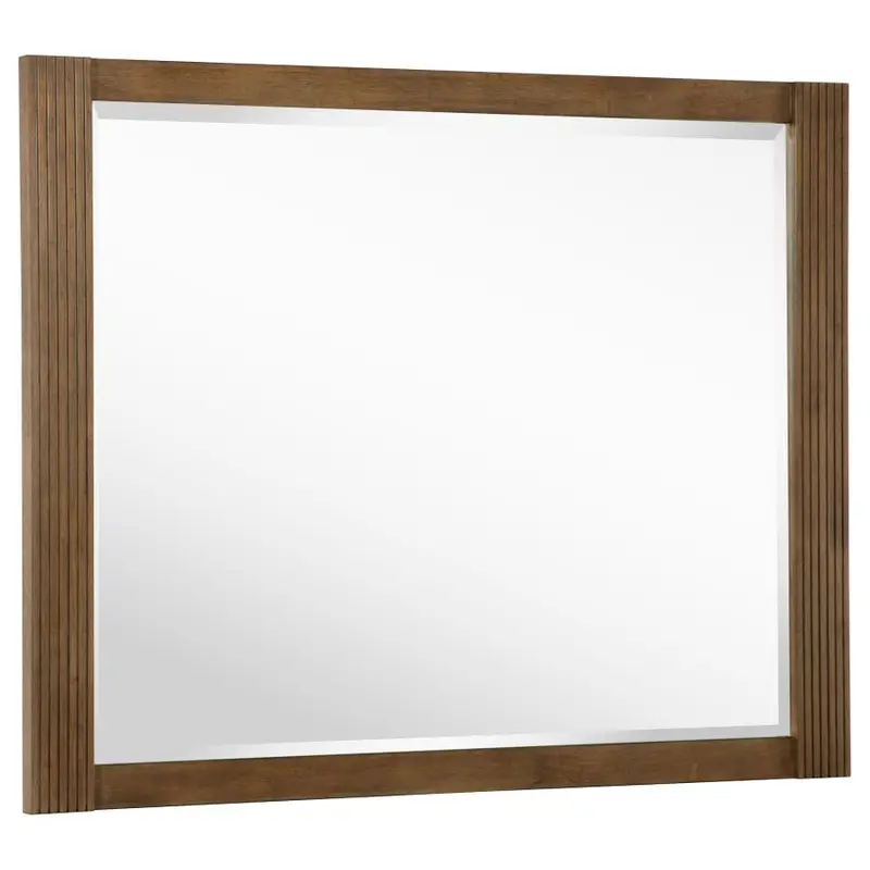 Ash Brown Terrace Dresser Mirror for Bedroom Decor