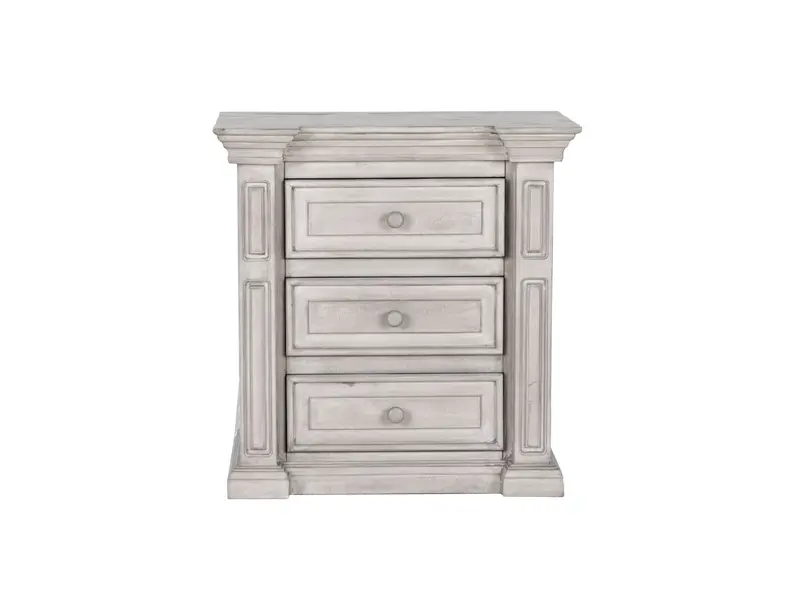 Aspen Modern Nightstand with Clean Lines and Neutral Finish