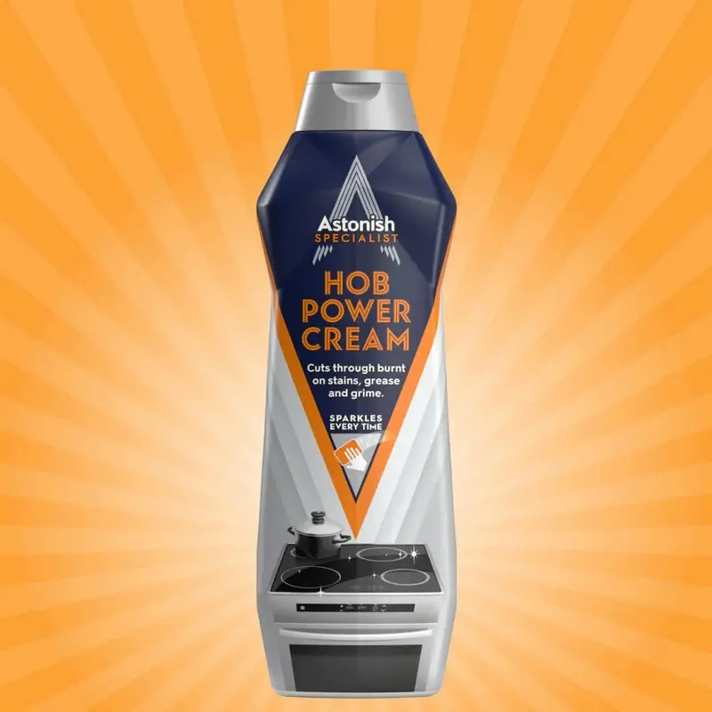 Astonish Ceramic Hob Cleaner – 500 ml Formula for Tough Grease and Burnt-On Residue