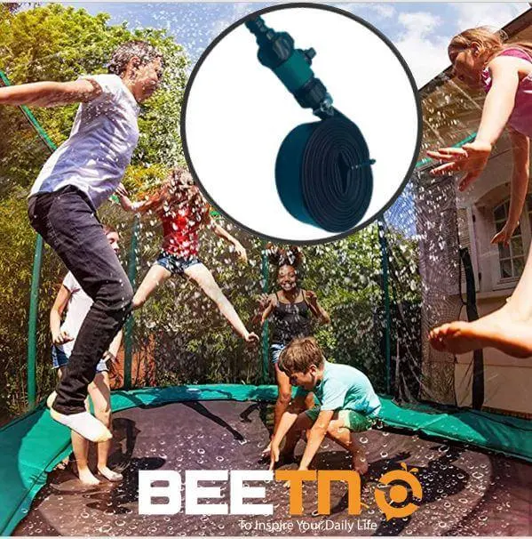 Backyard Trampoline Water Sprinkler Attachment for Kids