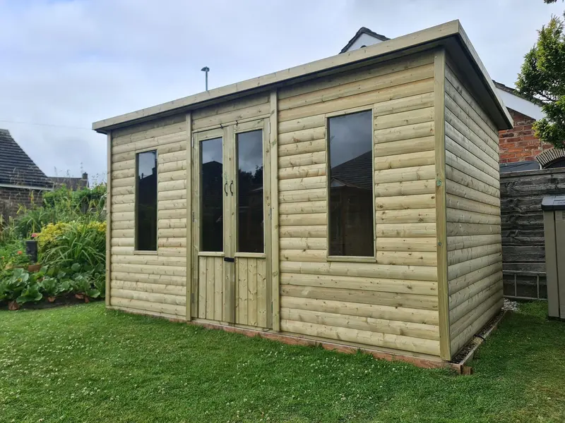 Bakewell 10ft x 6ft Garden Summerhouse – Small-Space Timber Retreat by Churnet Valley