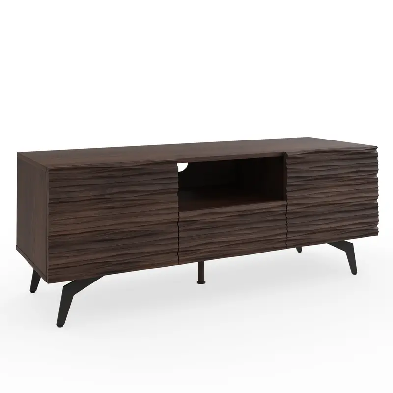 Bantham Dark Walnut TV Unit – One Shelf, One Drawer, Two Doors