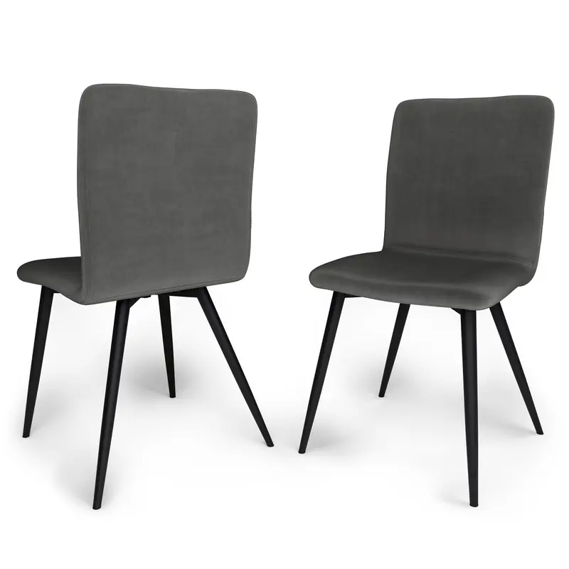 Baylor Upholstered Dining Chairs – Stylish Set of 2