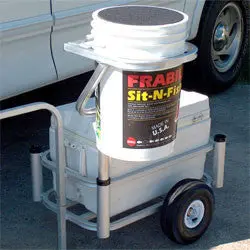 Beach Fishing Cart Bucket Holder by Fish N Mate