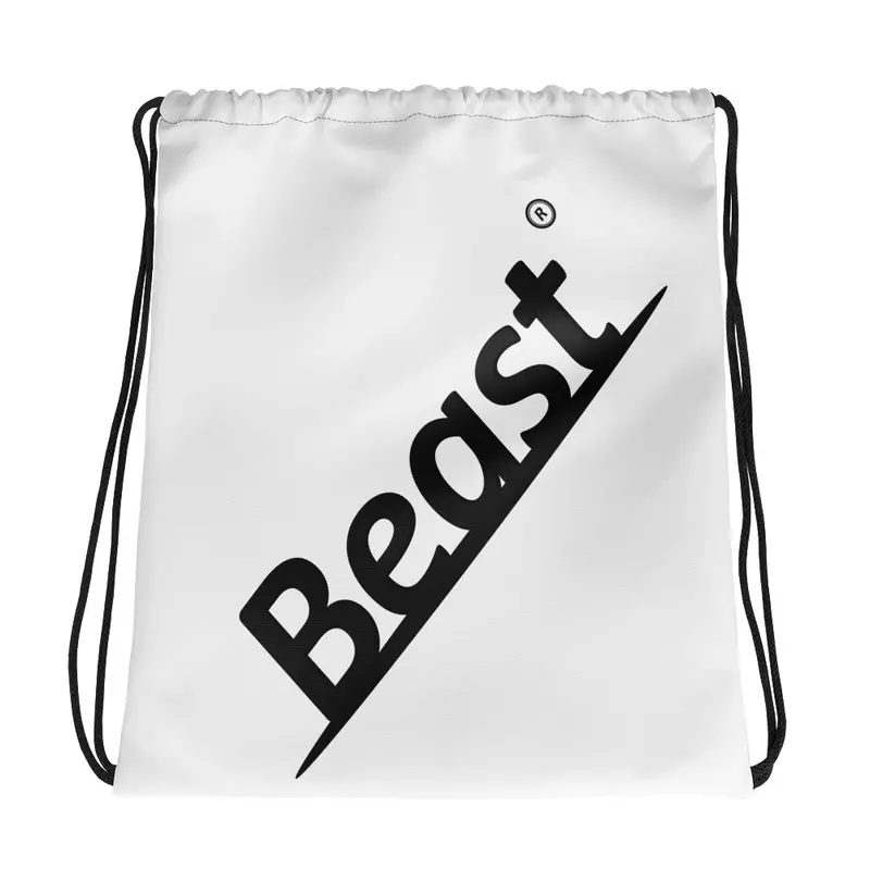 Beast Drawstring Carry Bag – Official Licensed Accessory