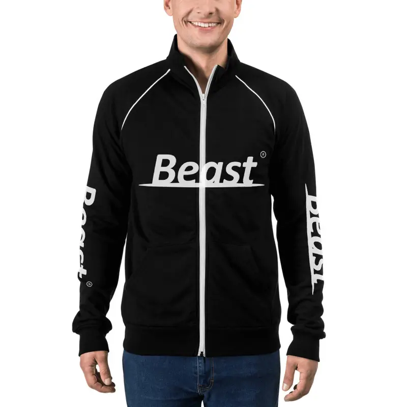 Beast Piped Fleece Jacket – Official Licensed Outerwear