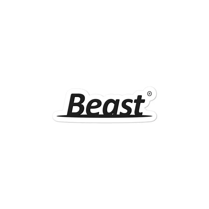 Beast Vinyl Sticker – Official Licensed Collectible