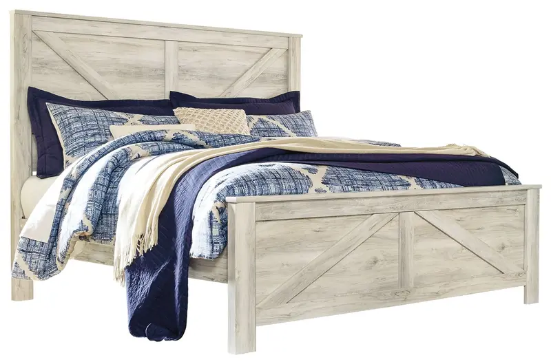 Bellaby Crossbuck-Style Panel Bed